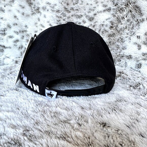 Littlest Prince Bossman Toddler Snapback Hat Black Flat Bill Cap Size Small - Picture 8 of 10